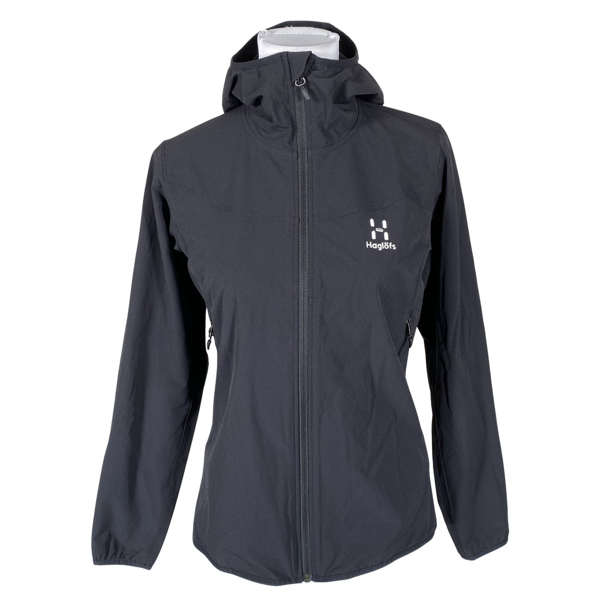 Naisten Haglöfs - Softshell-takki, koko 38 - Musta (1)