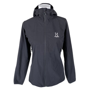 Naisten Haglöfs - Softshell-takki, koko 38 - Musta (1)