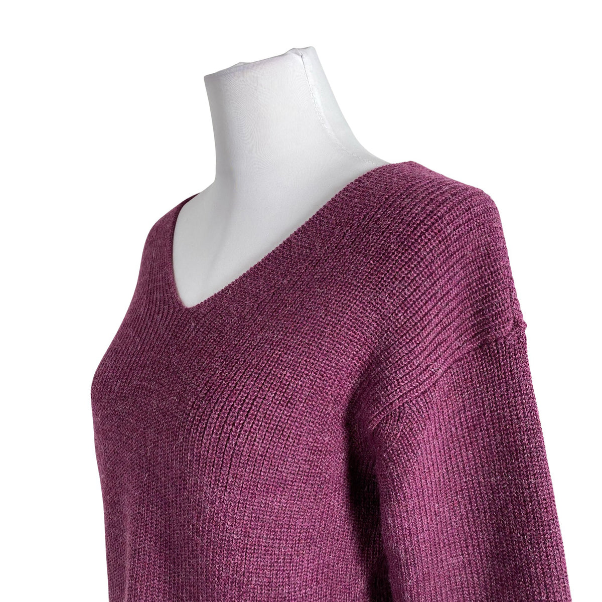 Naisten Alpa - Neulepaita, koko 36 - Violetti (2)