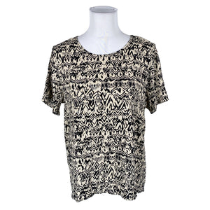 Naisten Soyaconcept - Lyhythihainen pusero, koko 40 - Beige (1)