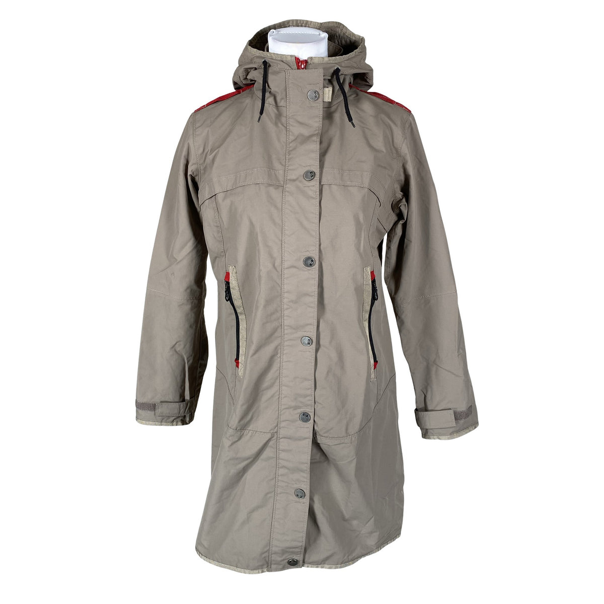 Naisten Sos Jensen - Ulkoilutakki, koko 38 - Beige (1)