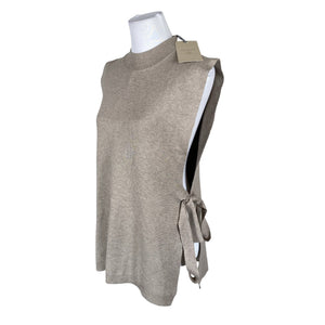 Naisten Free Quent - Neuleliivi, koko 42 - Beige (2)