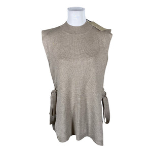 Naisten Free Quent - Neuleliivi, koko 42 - Beige (1)
