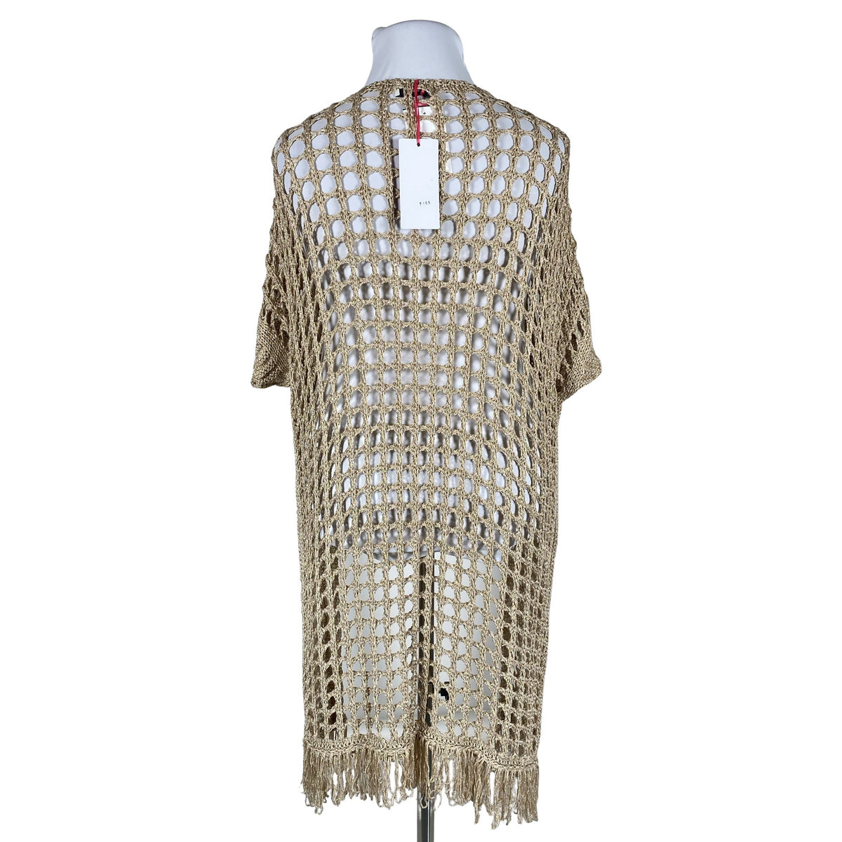 Naisten Carla Giannini - Neuletakki, koko 42 - Beige (2)