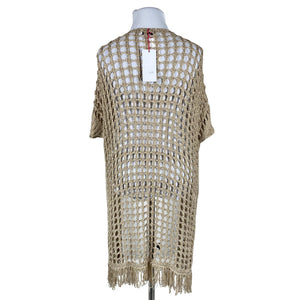 Naisten Carla Giannini - Neuletakki, koko 42 - Beige (2)