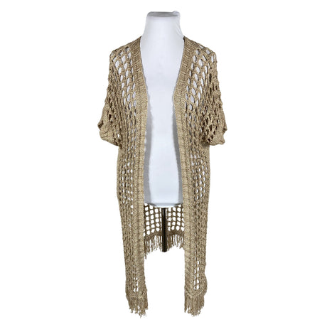 Naisten Carla Giannini - Neuletakki, koko 42 - Beige ()