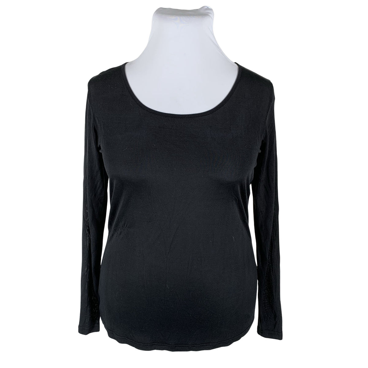 Naisten Stockmann Silk - Trikoopaita, koko 42 - Musta (1)