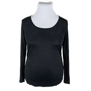 Naisten Stockmann Silk - Trikoopaita, koko 42 - Musta (1)