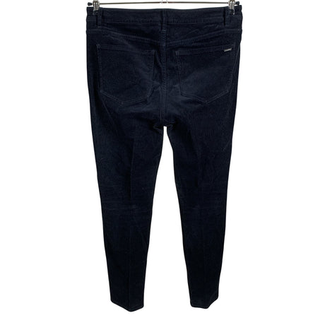 Naisten Massimo Dutti - Samettihousut, koko 40 - Musta (2)