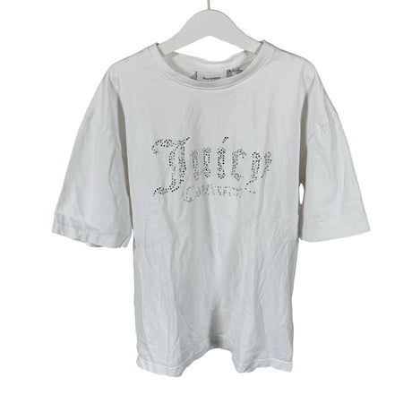 Tyttöjen Juicy Couture - T-paita, koko 140 - 146 - Valkoinen ()
