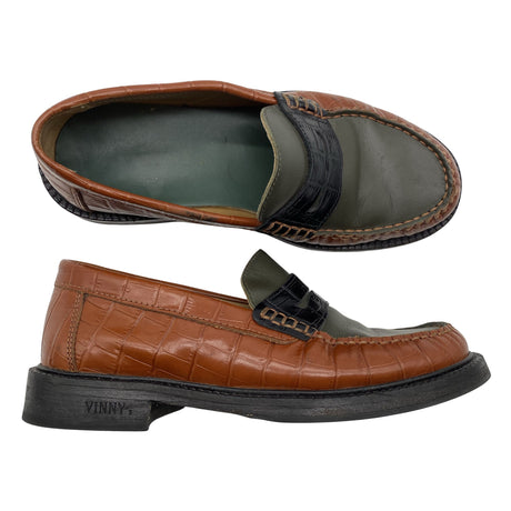 Naisten Vinny's - Loaferit, koko 36 - Ruskea ()