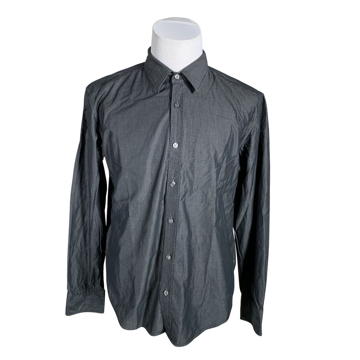 Miesten Hugo Boss - Kauluspaita, koko XL - Harmaa (1)