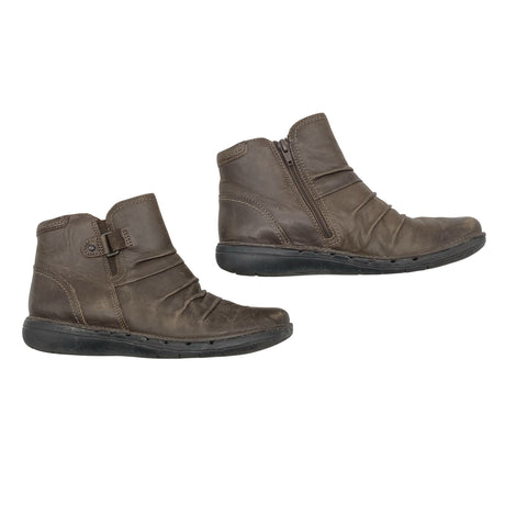 Naisten Clarks - Nilkkurit, koko 37 - Ruskea ()