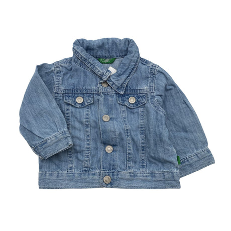 Unisex Benetton - Farkkutakki, koko 62 - 68 - Vaaleansininen ()