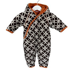 Unisex Lindex - Fleecehaalari, koko 56 - 62 - Ruskea (1)