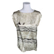 Naisten Your Face - Lyhythihainen pusero, koko 36 - Beige ()