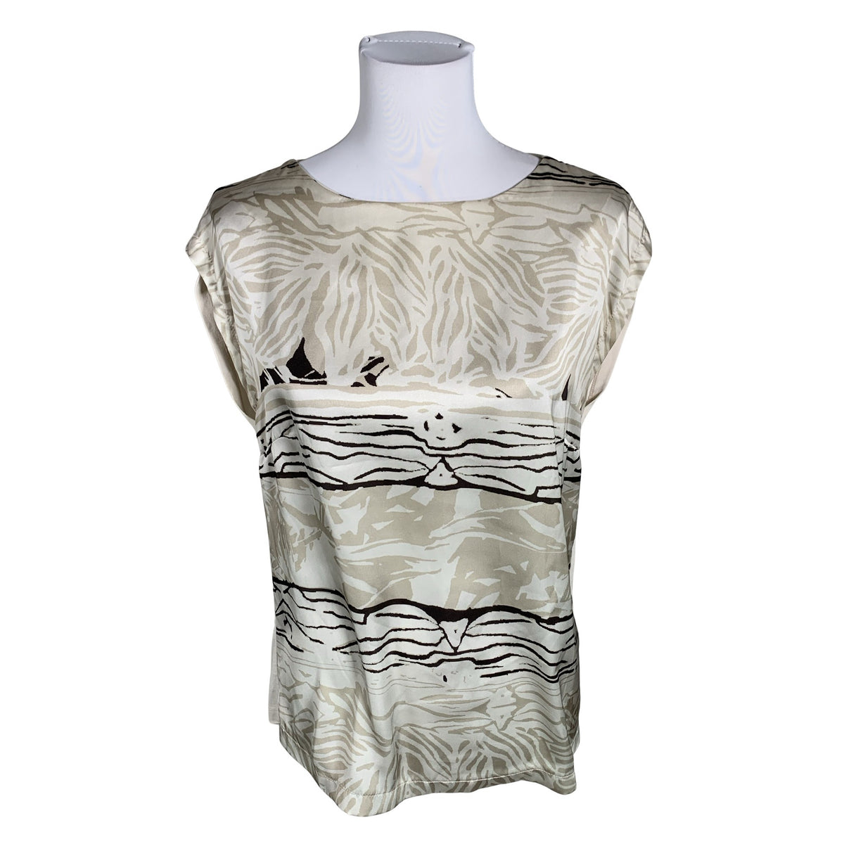 Naisten Your Face - Lyhythihainen pusero, koko 36 - Beige (1)