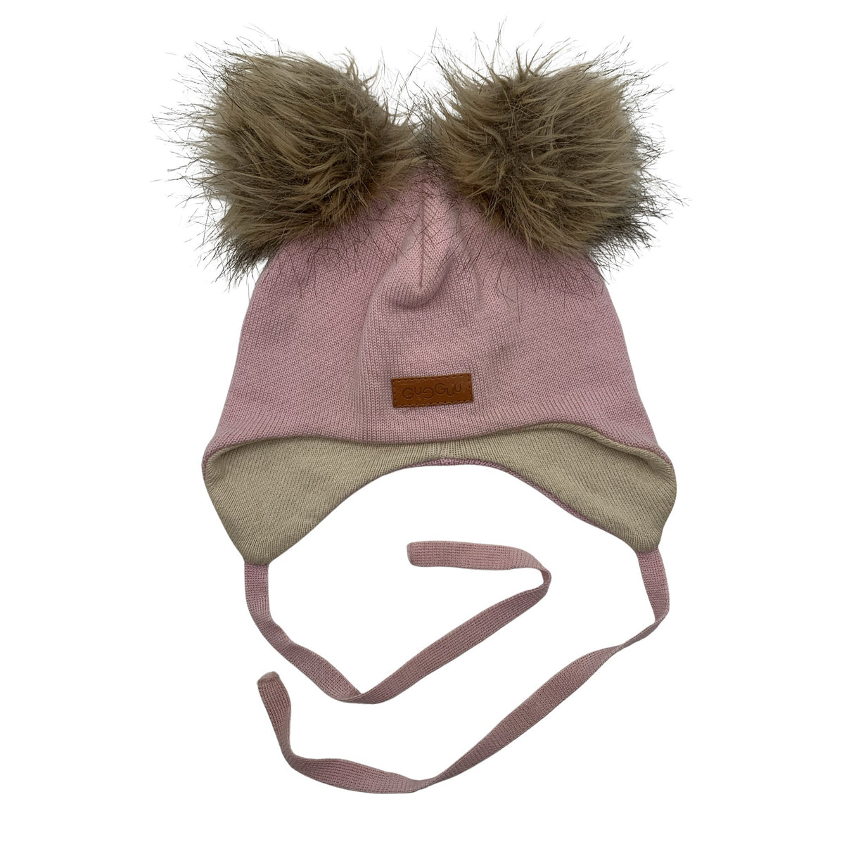 Tyttöjen Gugguu - Välikausihattu, koko 44 - 46 cm - Vaaleanpunainen (1)