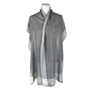 Unisex Johnstons of Elgin - Huivi, koko Maxi - Harmaa (3)