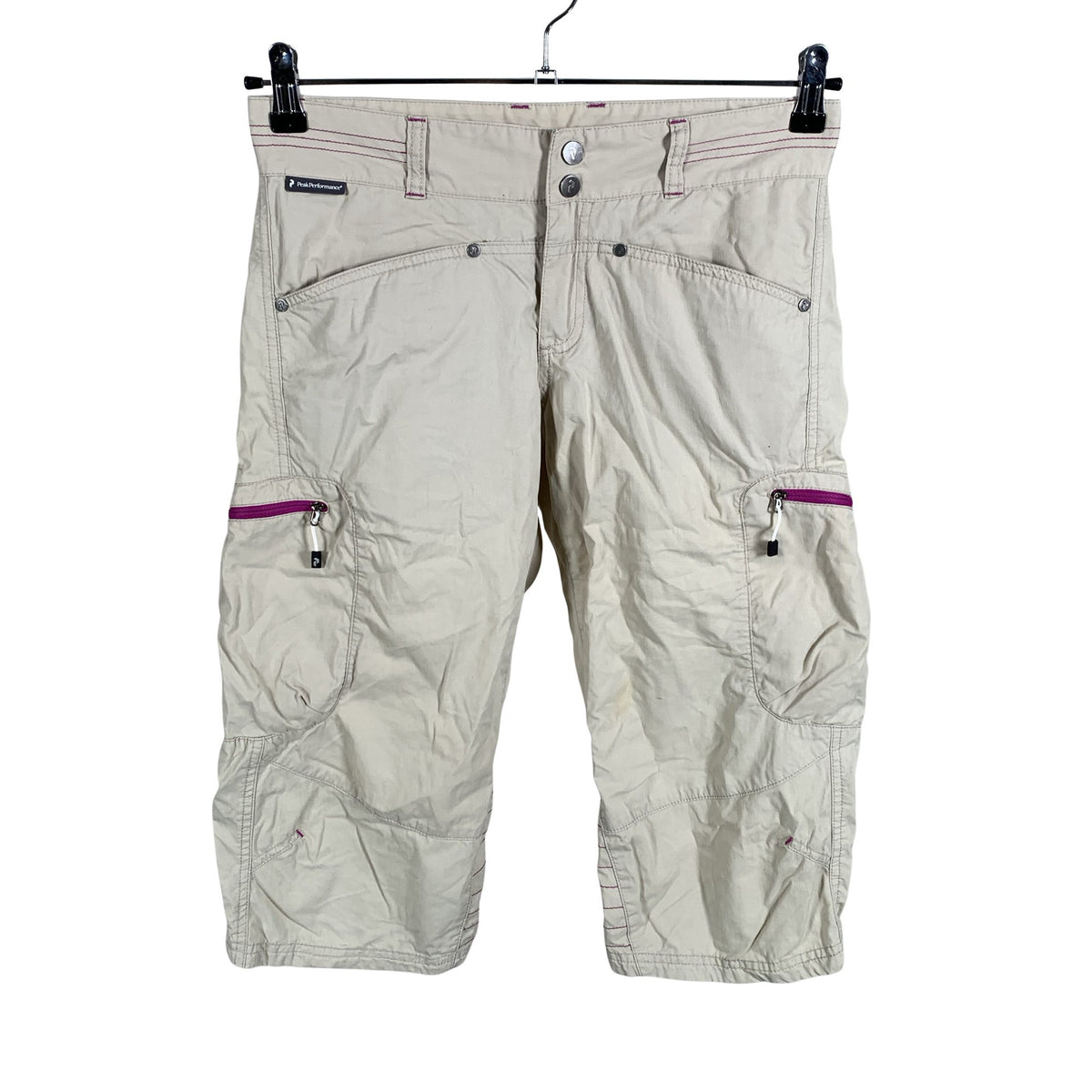 Naisten Peak Performance - Kangascaprit, koko 36 - Beige (1)