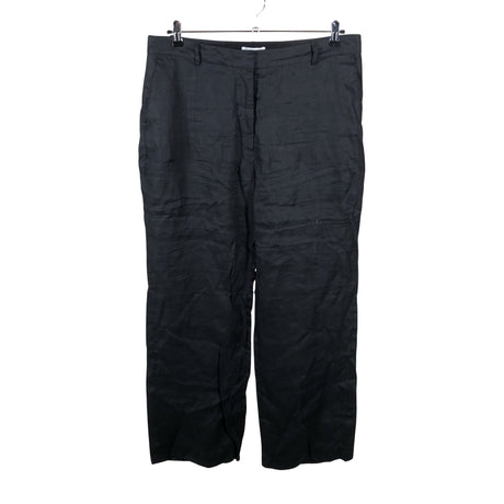 Naisten Essentials by Stockmann - Kangashousut, koko 46 - Musta ()