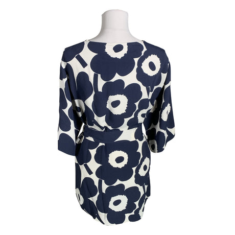 Naisten Marimekko - Sifonkitunika, koko 38 - Sininen (2)