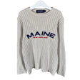 Unisex Maine New England - Neulepaita, koko 134 - 140 - Beige ()