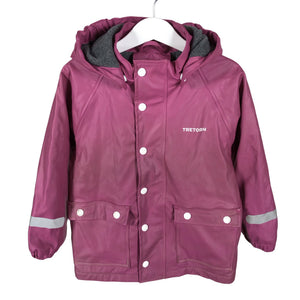 Tyttöjen Tretorn - Sadetakki, koko 98 - 104 - Violetti (1)