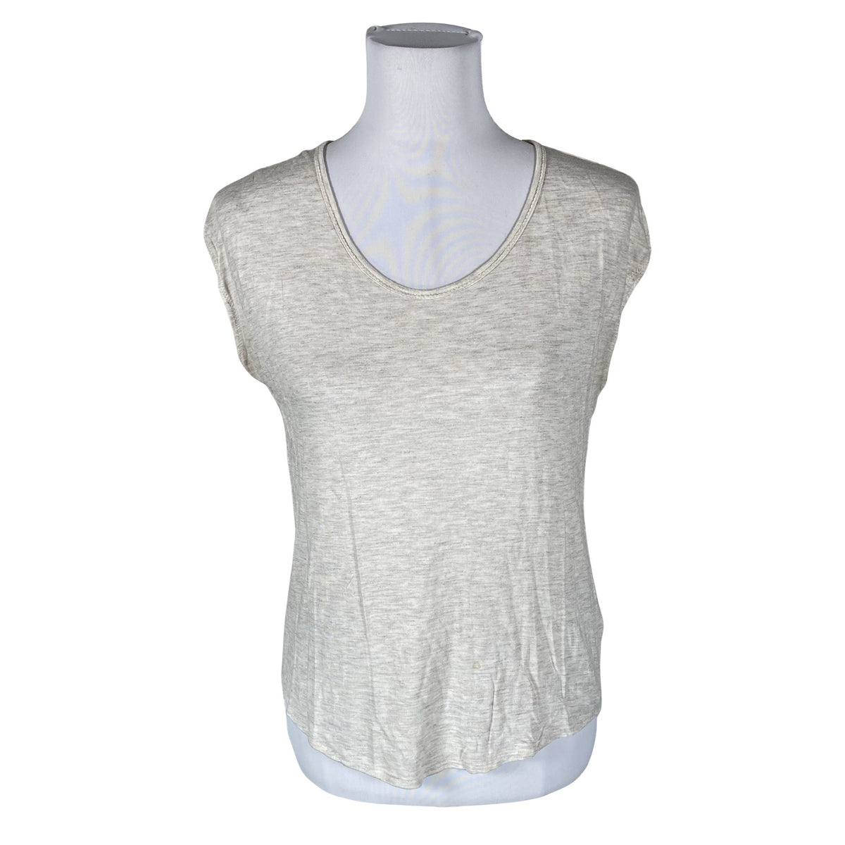 Naisten Massimo Dutti - T-paita, koko 36 - Beige (1)