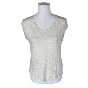 Naisten Massimo Dutti - T-paita, koko 36 - Beige (1)
