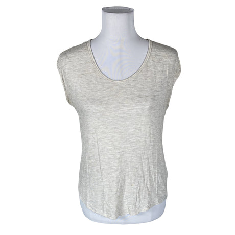 Naisten Massimo Dutti - T-paita, koko 36 - Beige ()
