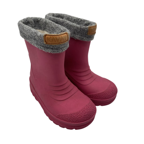 Tyttöjen Kavat - Kumisaappaat, koko 25 - Pinkki (2)