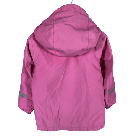 Tyttöjen Didriksons - Trenssitakki, koko 98 - 104 - Pinkki (2)
