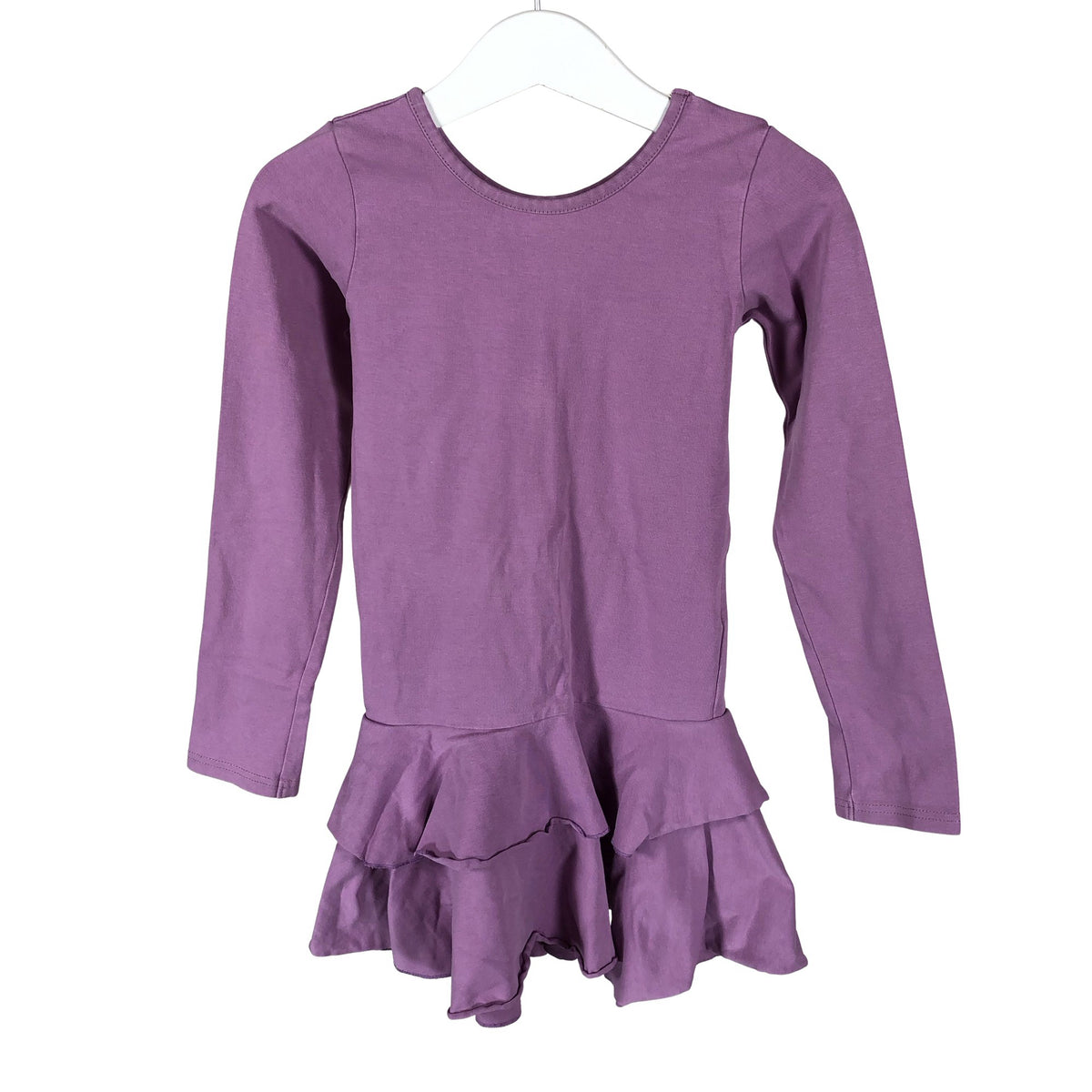 Tyttöjen Gugguu - Trikoomekko, koko 110 - 116 - Violetti (1)