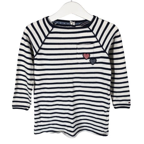 Tyttöjen Tommy Hilfiger - Trikootunika, koko 98 - 104 - Sininen ()