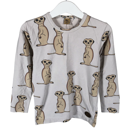 Unisex Blaa - Trikoopaita, koko 98 - 104 - Harmaa ()