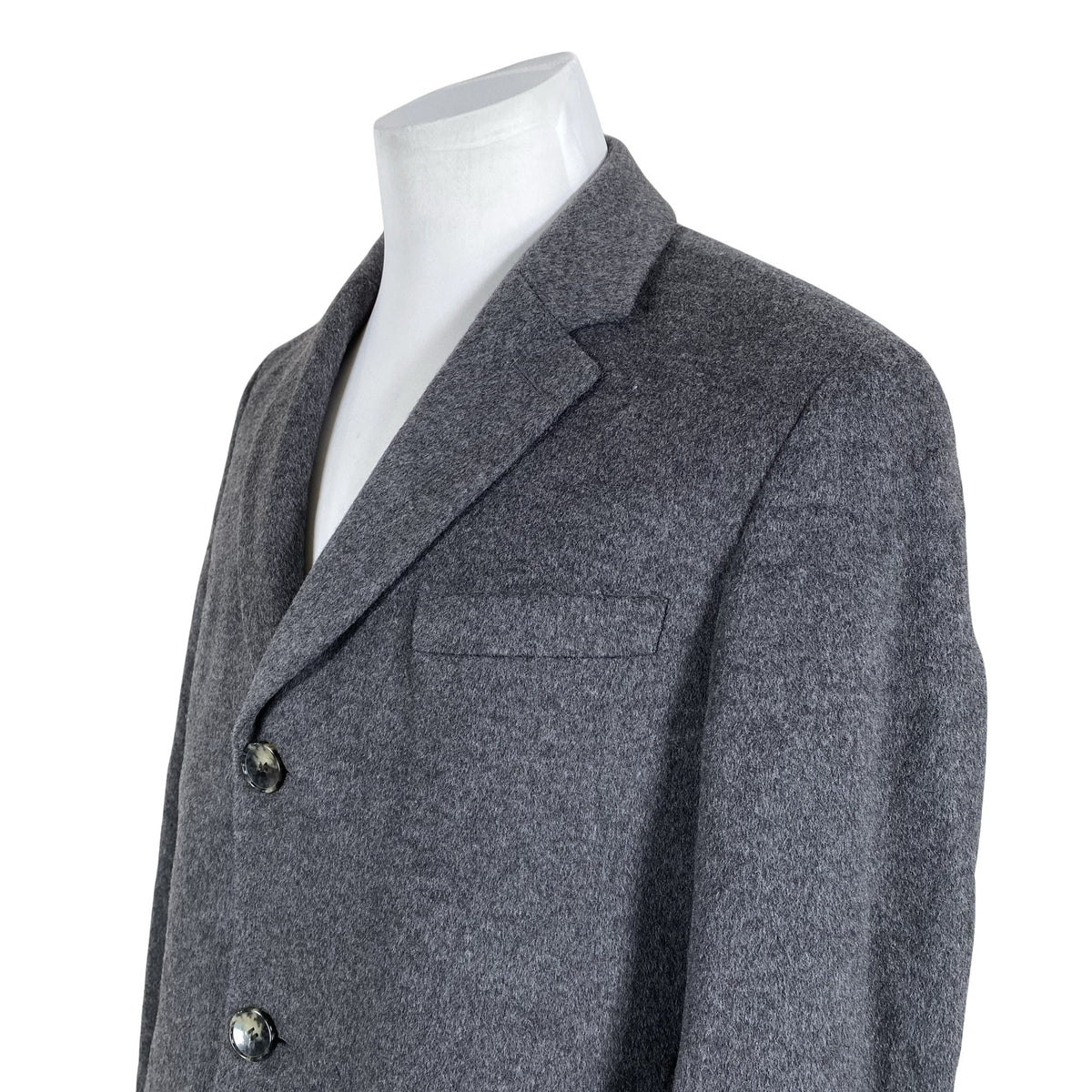 Naisten Hugo Boss - Villakangastakki, koko 48 - Harmaa (2)