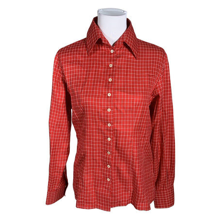 Naisten The Shirt Factory - Kauluspaita, koko 40 - Punainen ()