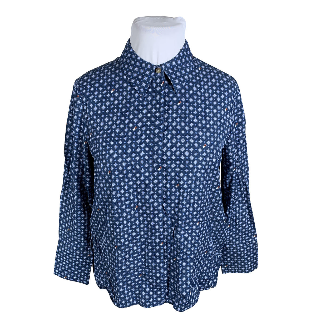 Naisten Tommy Hilfiger - Kauluspaita, koko 42 - Sininen (1)
