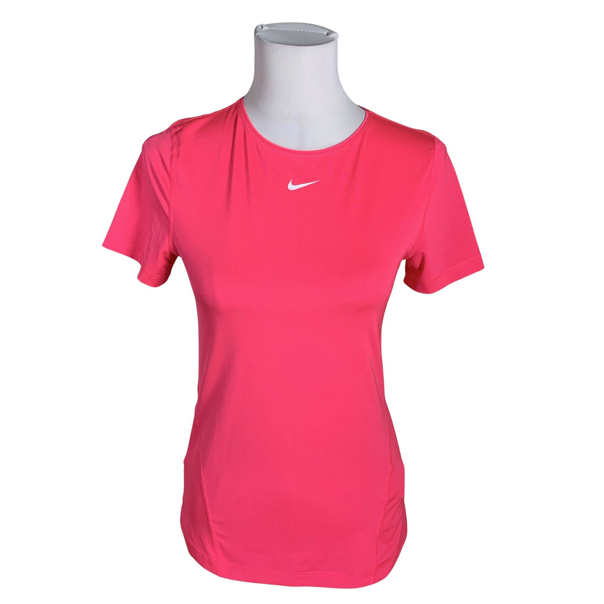 Naisten Nike - Urheilupaita, lyhyet hihat, koko 36 - Pinkki (1)