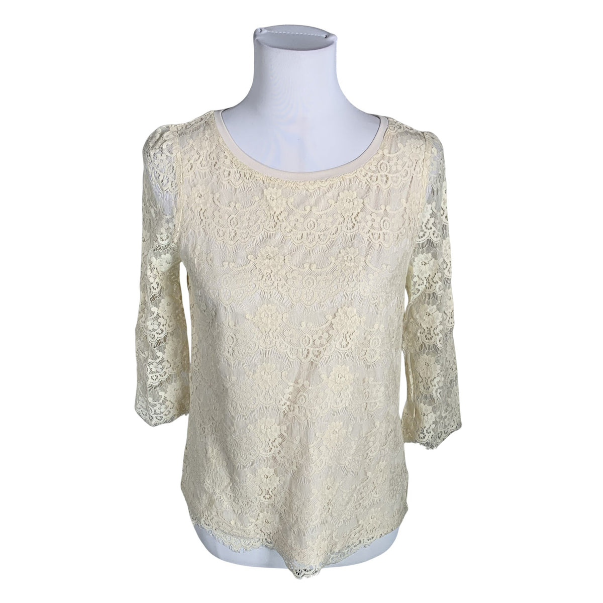 Naisten Saint Tropez - Pusero, koko 40 - Beige (1)