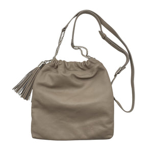 Naisten Mattioli - Olkalaukku, koko Mini - Beige (1)