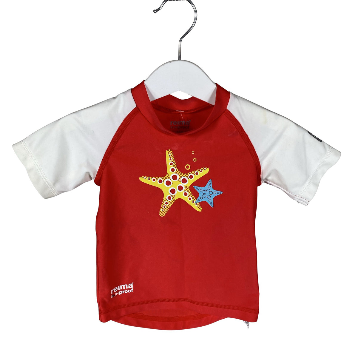 Unisex Reima - Uimapaita, koko 68 - 74 - Punainen (1)