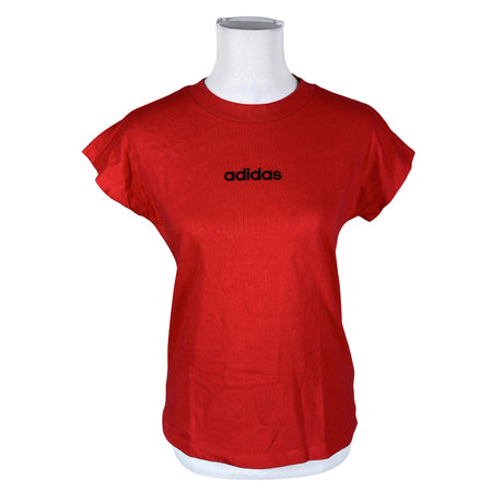 Naisten Adidas - T-paita, koko 38 - Punainen ()