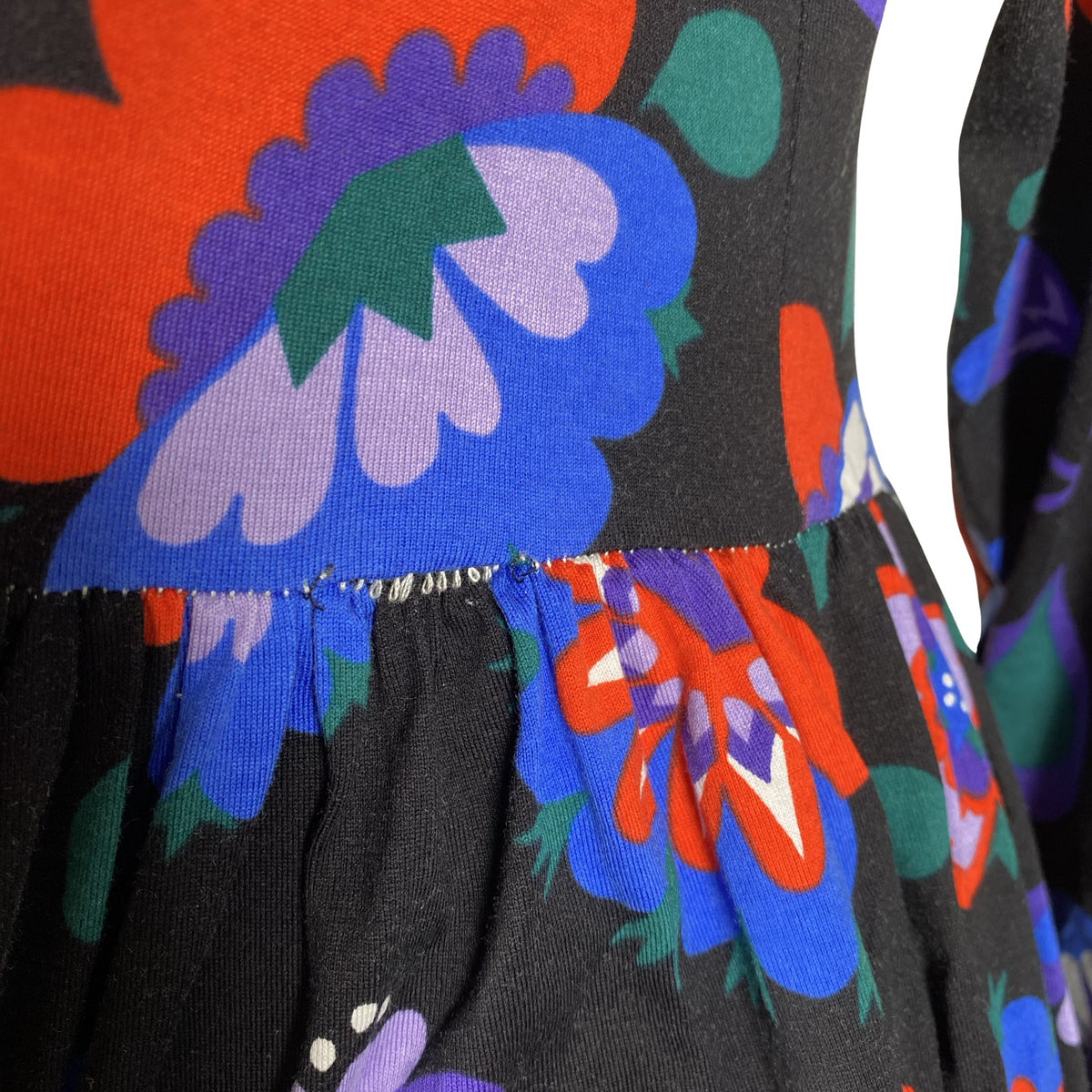 Naisten Marimekko - Trikoomekko, koko 40 - Musta (2)