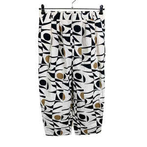 Naisten Marimekko - Kangashousut, koko 38 - Luonnonvalkoinen (1)