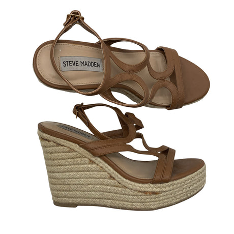 Naisten Steve Madden - Kiilakorkosandaalit, koko 39 - Ruskea ()