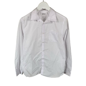 Poikien Marks&Spencer - Kauluspaita, koko 158 - 164 - Valkoinen (1)