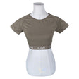 Naisten ICIW – Icaniwill - Urheilupaita, lyhyet hihat, koko 38 - Beige ()