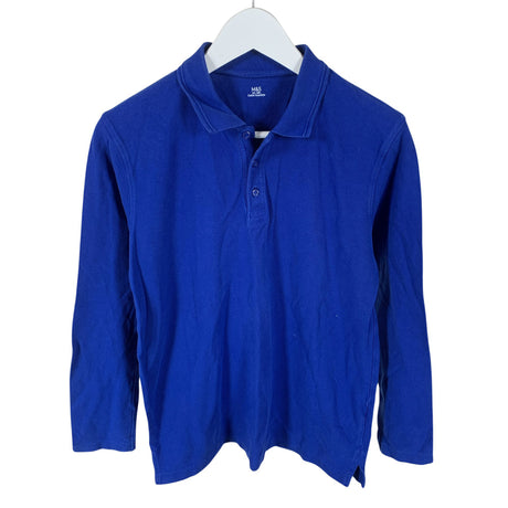 Poikien Marks&Spencer - Pikeepaita, koko 158 - 164 - Sininen ()